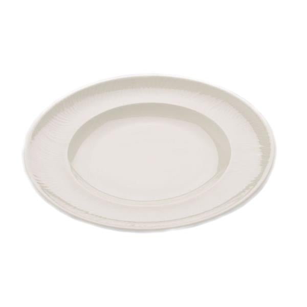 Porselen Curve Alumilite Çukur Tabak 26C