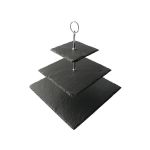 Kare 3'lü Kek Standı