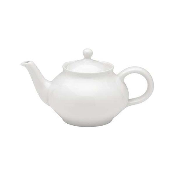 Porselen Soley Beyaz Kapaklı Demlik 430C