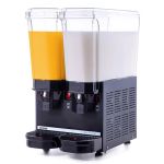 Klasik Twin Karıştırıcılı+Karıştırıcılı Soğuk İçecek Dispenseri 20+20 Litre Siyah 40.MMB