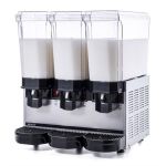 Klasik Triple Fıskiyeli+Karıştırıcılı+Karıştırıcılı Soğuk İçecek Dispenseri 20+20+20 Litre Inox 60.SMMI
