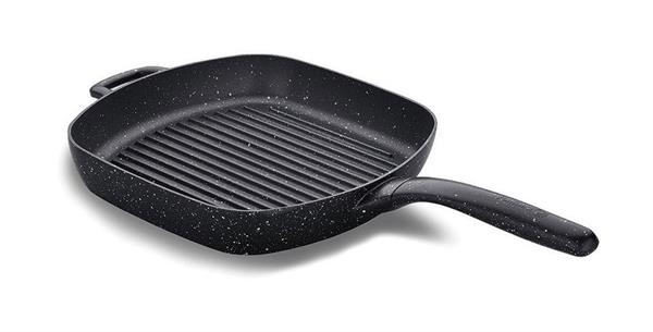 Gusto Volkanit Döküm Kare Grill Tava
