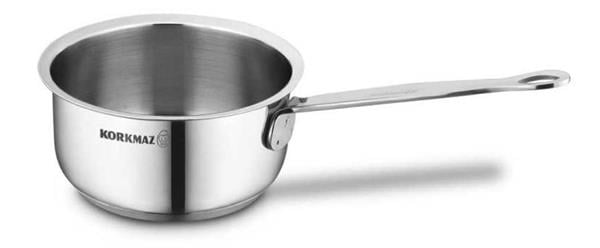 Proline Paslanmaz Çelik Kısa Sos Tenceresi Kaçerola