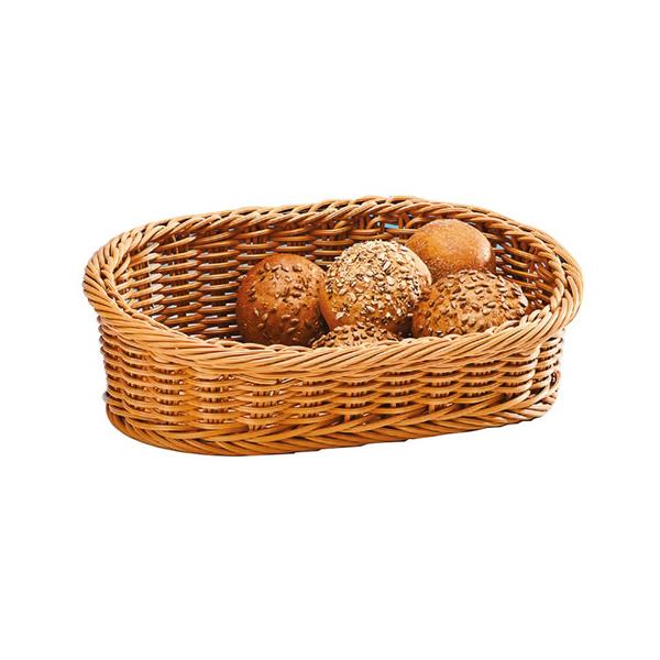 Eğimli Oval Plastik Sepet