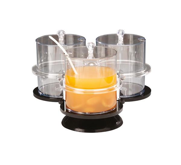 Polycarbonat Döner Sosluk Reçellik Standı