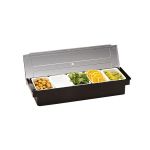 5'li Polycarbonat Kapaklı Bar Konteyner