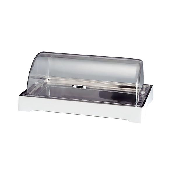 Polikarbonat Rolltop Kapaklı Soğutuculu Teşhir / Büyük