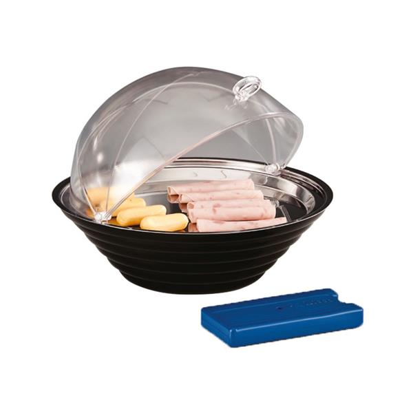 Polikarbonat Rolltop Kapaklı Soğutuculu Teşhir