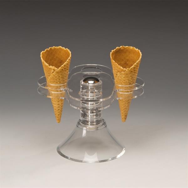 Akrilik Dondurma Servis Standı