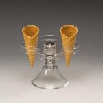 Akrilik Dondurma Servis Standı