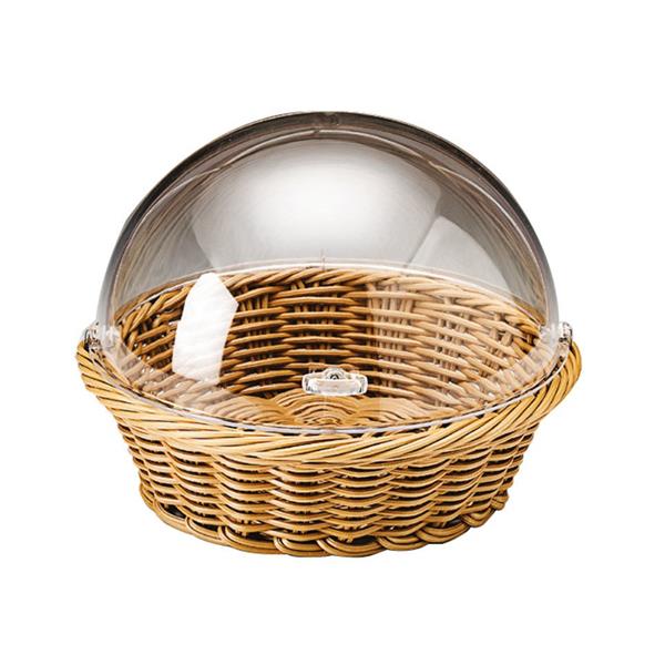 Polikarbonat Rolltop Kapaklı Sepet