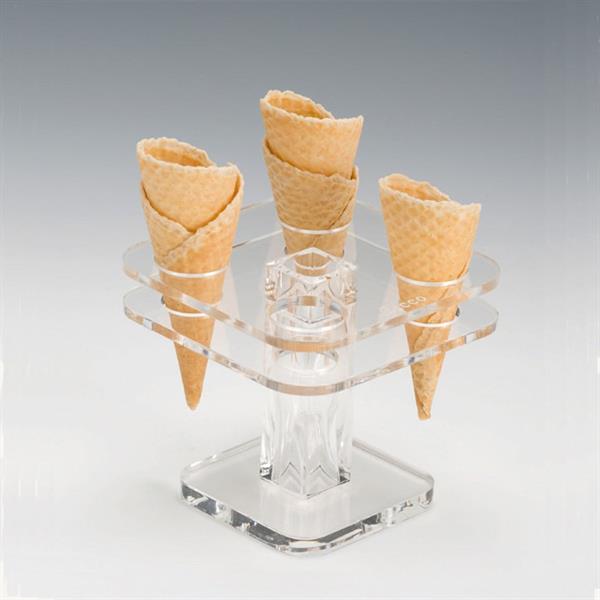 Akrilik Dondurma Servis Standı