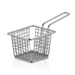 Paslanmaz Mini Kare Sunum Sepeti