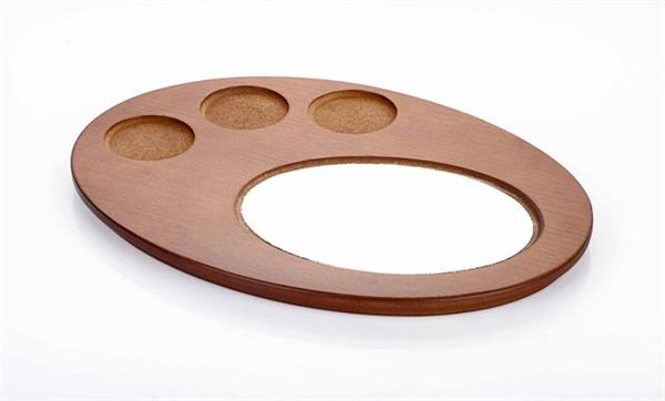 Döküm Saplı Fajita Tava Altlığı