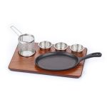 Döküm Saplı Fajita Sunum Seti