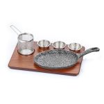 Döküm Saplı Fajita Sunum Seti