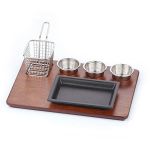 Döküm Kare Fajita Sunum Seti