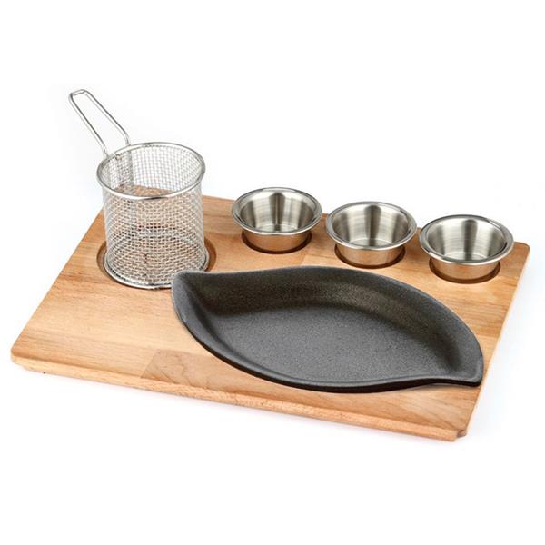 Döküm Yaprak Fajita Sunum Seti