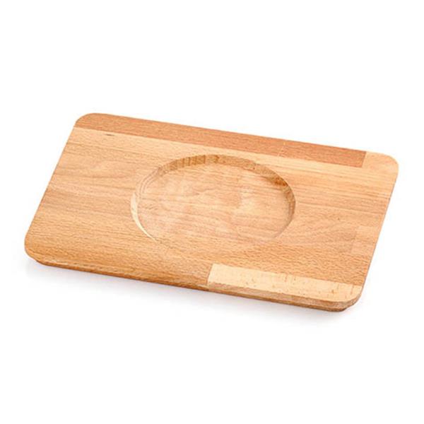 Yuvarlak Doğal Fajita Ahşap Altlğı