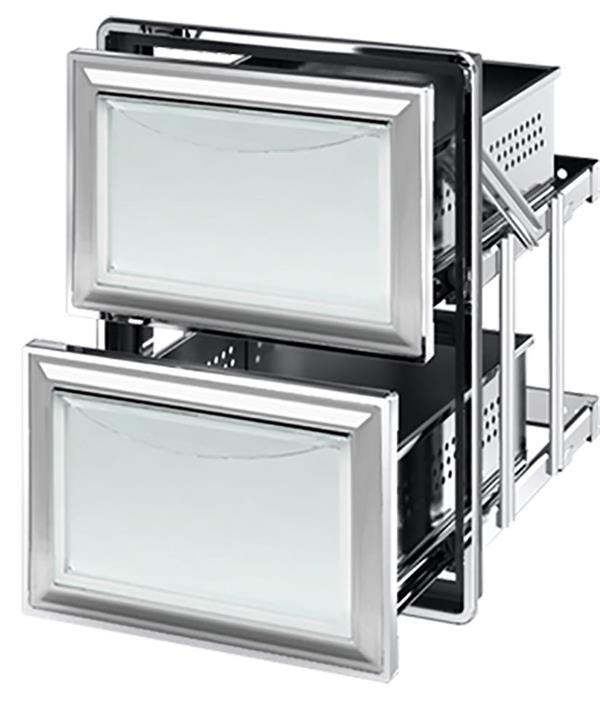 Ronda İkili Cam Çekmece Kiti AMV-13