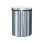 Kapalı Paslanmaz Çöp Kovası