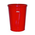 Boyalı Konik Çöp Kovası