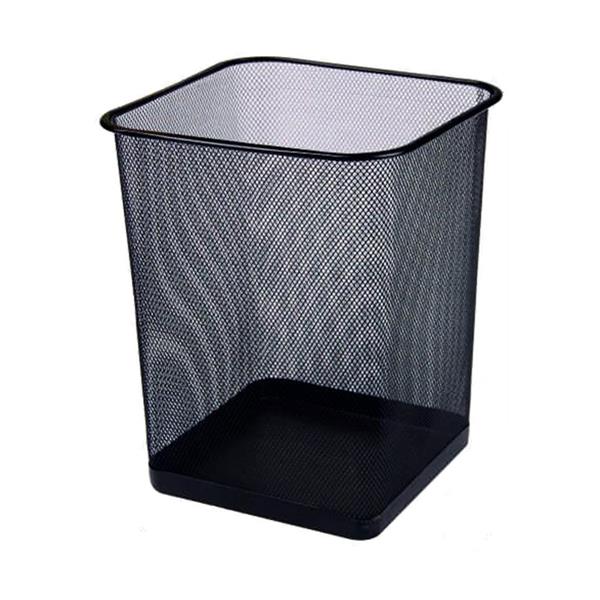 Kare Fileli Çöp Kovası