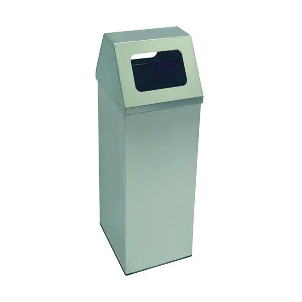 Kare Kapaklı Çöp Kovası