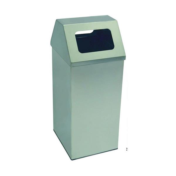 Kare Kapaklı Çöp Kovası