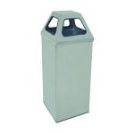 Piramit Kapaklı Çöp Kovası