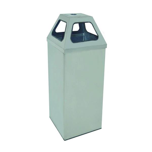 Piramit Kapaklı Çöp Kovası