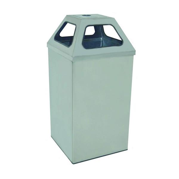 Piramit Kapaklı Çöp Kovası