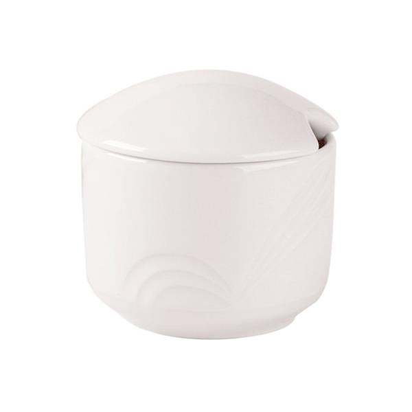 Porselen Halley Beyaz Kapaklı Hardallık 