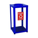 Kırılmaz Camlı Geri Dönüşüm Çöp Kovası