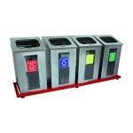 Kırılmaz Camlı Geri Dönüşüm Çöp Kovası