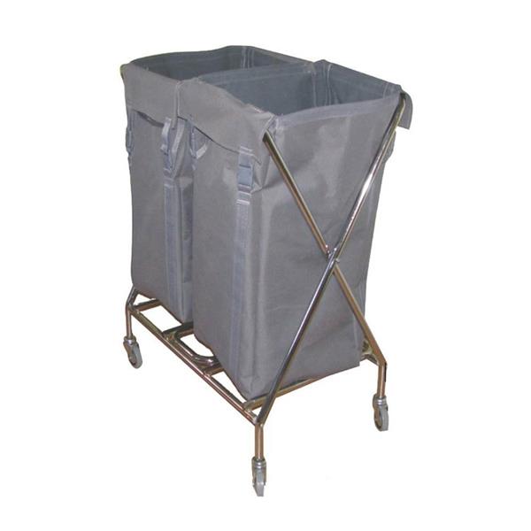 2'li Çamaşır Toplama Arabası