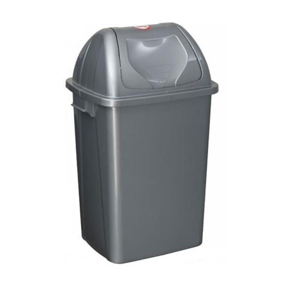 Çatı Kapaklı Plastik Çöp Kovası