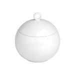 Porselen Zen Beyaz Kapaklı Şekerlik 340C