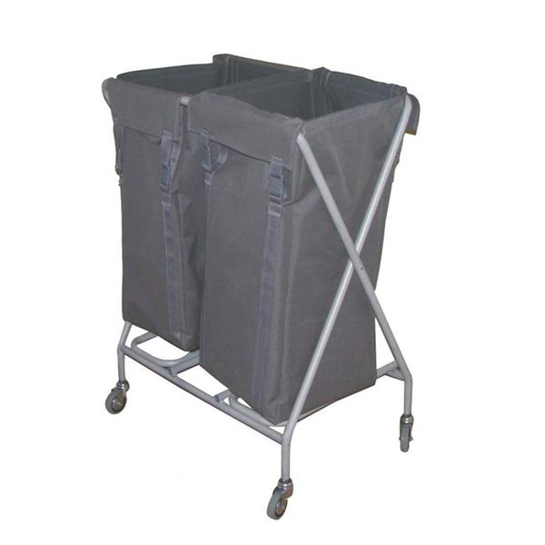 2'li Çamaşır Toplama Arabası