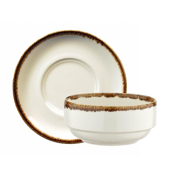 Porselen Corendon Atlantis Kase ve Tabağı