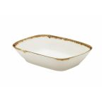 Porselen Corendon Atlantis Kare Kayık Tabak