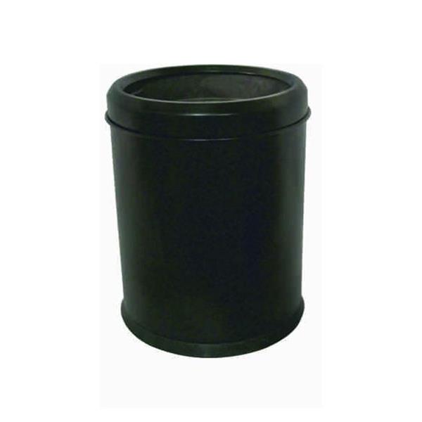 Siyah Çemberli Çöp Kovası