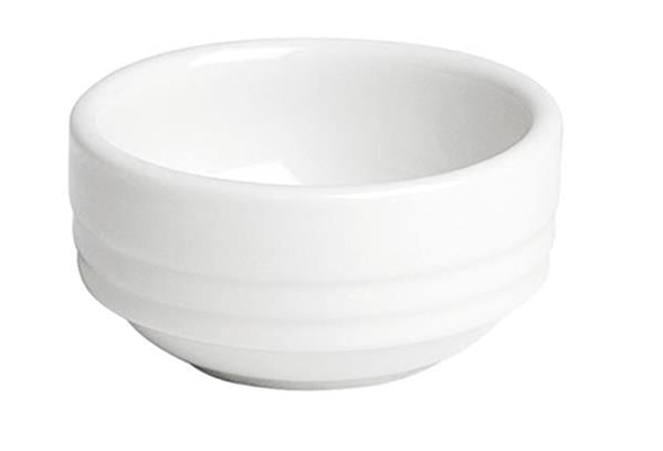 Porselen Focus Beyaz Tereyağlık-Reçellik