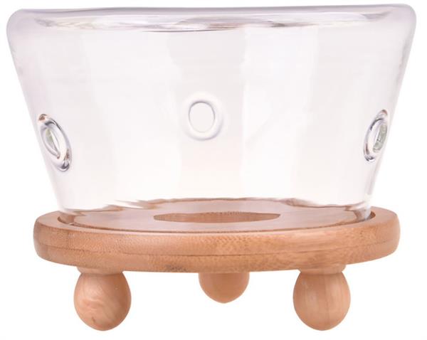 Kroos Bambu Altlıklı Cam Isıtıcı