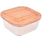 Lavi Kare Cam Saklama Kabı 800 ml