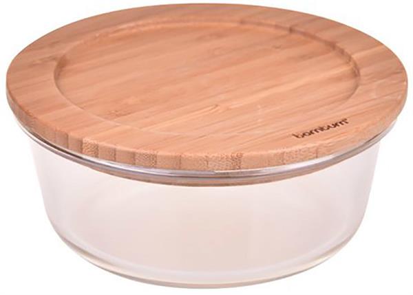 Lavi Yuvarlak Cam Saklama Kabı 400 ml