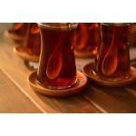 Silva Fix 6'lı Yuvarlak Çay Tabağı