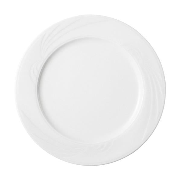 Porselen Halley Beyaz Düz Tabak 16Cm  