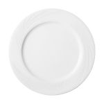 Porselen Halley Beyaz Düz Tabak 16Cm  