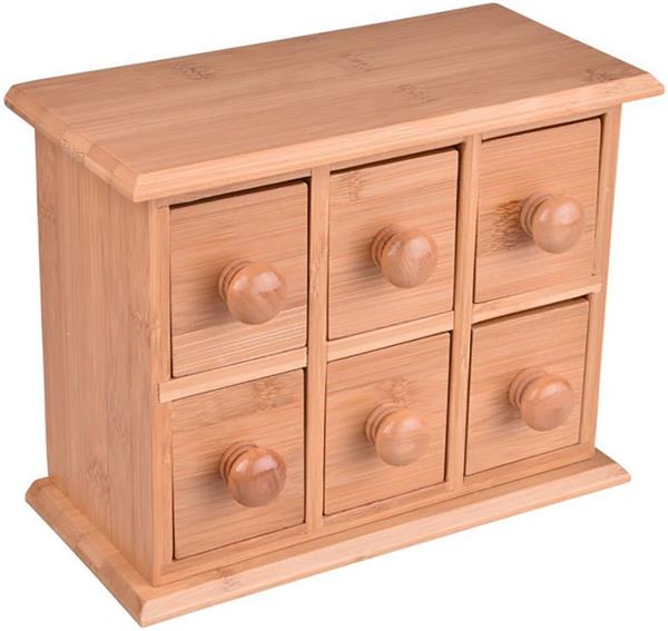 Kalde 6 Bölmeli Saklama Kutusu